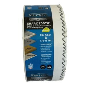 CENTURY DRILL & TOOL 4" Cobalt Bi-Metal Shark Tooth Hole Saw 05064